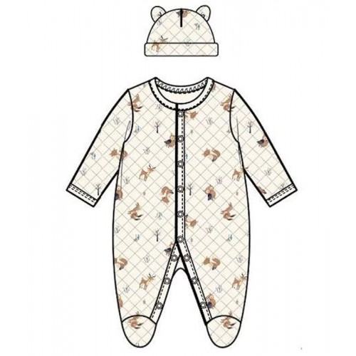 rib knit 3D embroidery winter cuff beanie hat for men