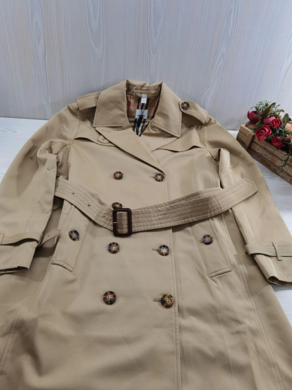 BURBERRY Mid-length Kensington Heritage Trench Coat